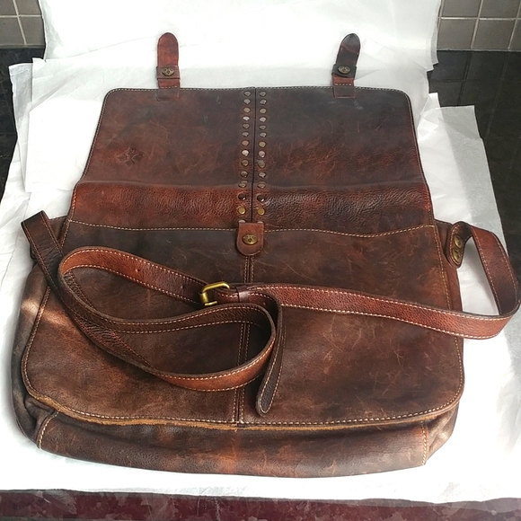 Patricia Nash leather crossbody bag - Picture 4 of 13